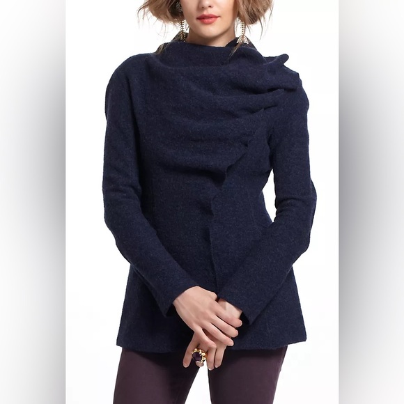 New Gro Abhramsson Anthropologie Boiled Wool Sweater xs